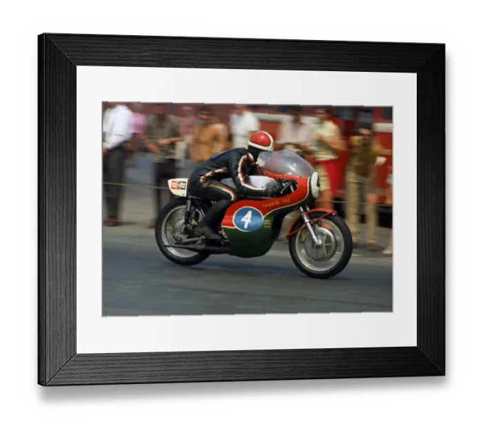 Framed Print : Tony Rutter (Yamaha) 1970 Junior TT Framed Print : Tony Rutter (Yamaha) 1970 Junior TT