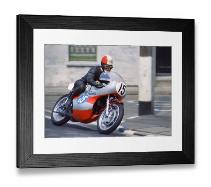 Framed Print : Derek Chatterton (Chat Yamaha) 1970 Junior TT Framed Print : Derek Chatterton (Chat Yamaha) 1970 Junior TT