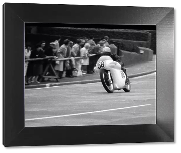 Dave Degens (Matchless) 1962 Senior Manx Gand Prix