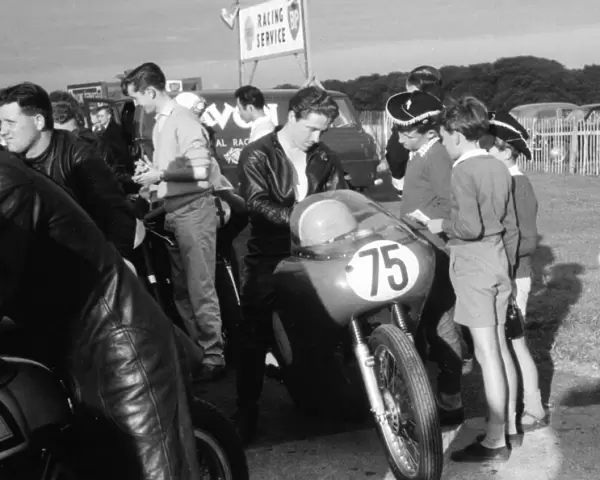 Pete Elmore (Norton) 1962 Senior Manx Grand Prix
