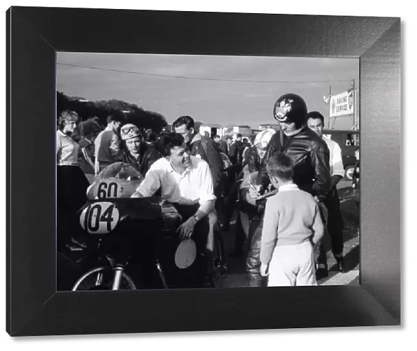 John Sear (Norton) 1962 Senior Manx Grand Prix