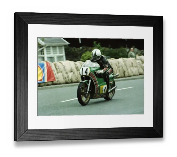Framed Print : Dennis Ireland (Suzuki) 1980 Classic TT Framed Print : Dennis Ireland (Suzuki) 1980 Classic TT