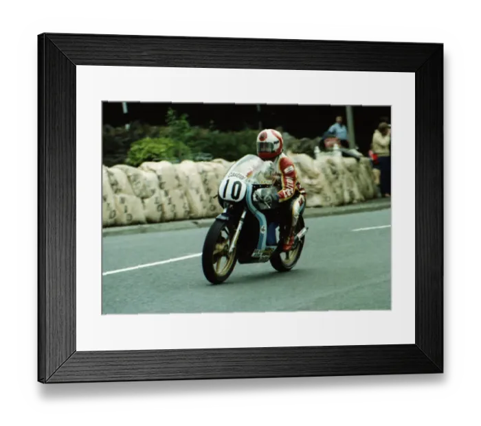 Framed Print : Steve Tonkin (Yamaha) 1980 Classic TT Framed Print : Steve Tonkin (Yamaha) 1980 Classic TT