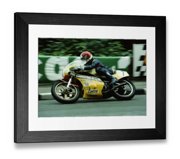 Framed Print : Tony Rutter (Yamaha) 1980 Classic TT Framed Print : Tony Rutter (Yamaha) 1980 Classic TT