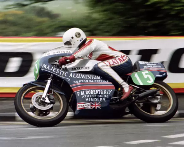 Kenny Harrison (Maxton Yamaha) 1980 Junior TT