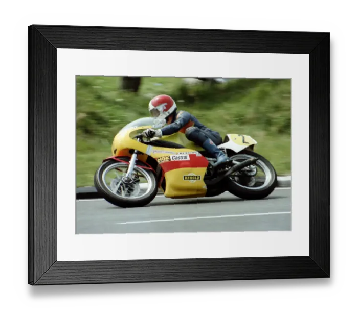 Framed Print : Tony Rutter (Yamaha) 1980 Senior TT Framed Print : Tony Rutter (Yamaha) 1980 Senior TT