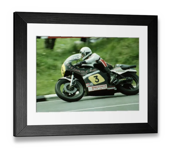 Framed Print : Steve Ward (Carlisle Suzuki) 1980 Senior TT Framed Print : Steve Ward (Carlisle Suzuki) 1980 Senior TT