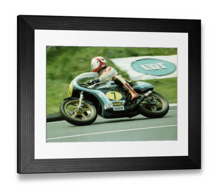 Framed Print : Steve Tonkin (Pratt Yamaha) 1980 Senior TT