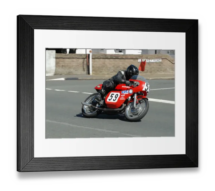 Framed Print : Paul Johnson (Suzuki) 2010 Lightweight Classic TT Framed Print : Paul Johnson (Suzuki) 2010 Lightweight Classic TT