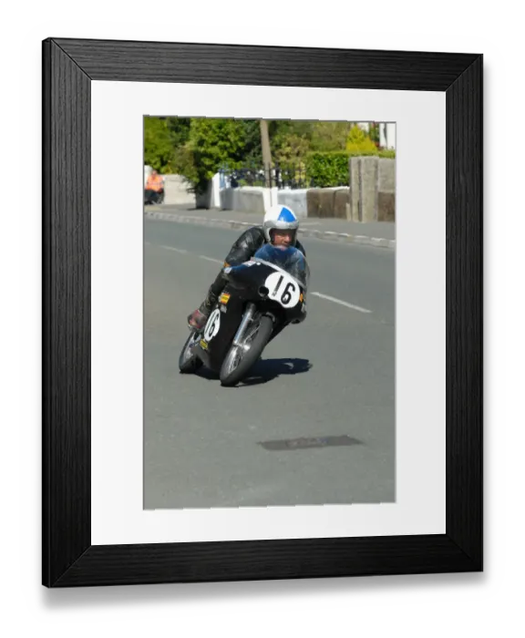 Framed Print : Mick Moreton (Seeley) 2010 Junior Classic TT Framed Print : Mick Moreton (Seeley) 2010 Junior Classic TT