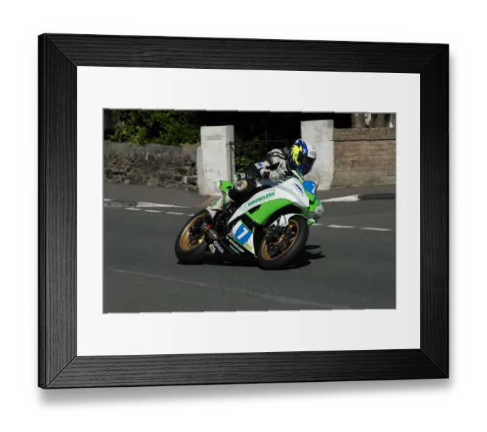 Framed Print : Michael Sweeney (Yamaha) 2010 Junior Manx Grand Prix Framed Print : Michael Sweeney (Yamaha) 2010 Junior Manx Grand Prix