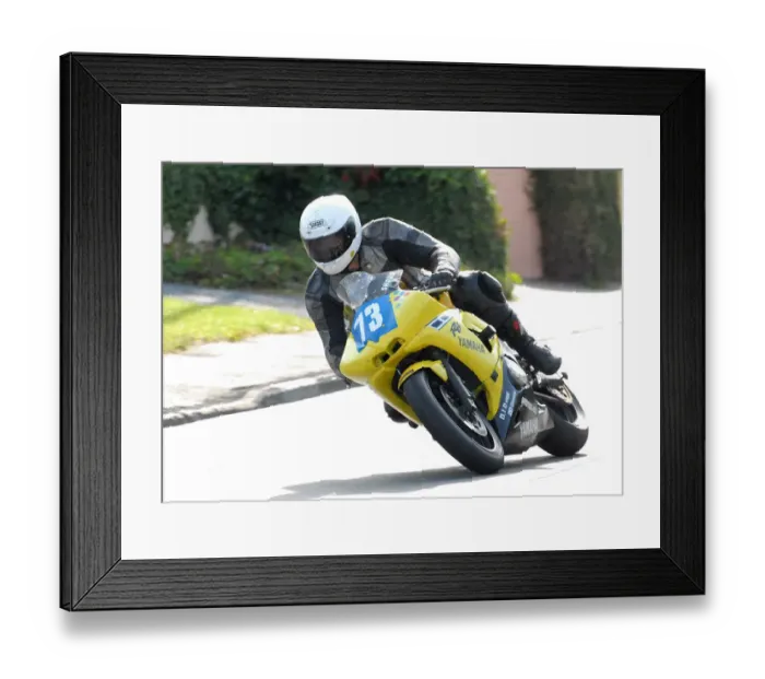 Framed Print : Shaun Anderson (Yamaha) 2010 Junior Manx Grand Prix Framed Print : Shaun Anderson (Yamaha) 2010 Junior Manx Grand Prix