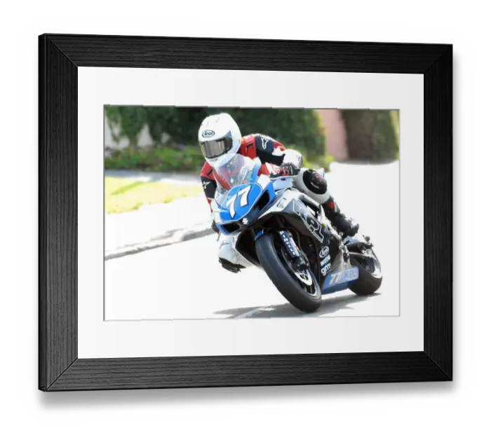 Framed Print : David Sleith (Suzuki) 2010 Junior Manx Grand Prix Framed Print : David Sleith (Suzuki) 2010 Junior Manx Grand Prix