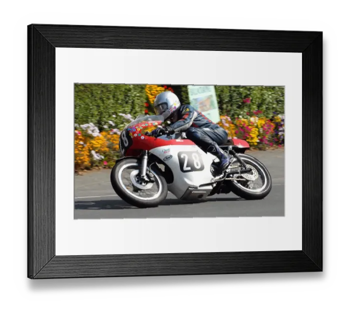 Framed Print : Richard Stott (Matchless) 2010 Senior Classic TT Framed Print : Richard Stott (Matchless) 2010 Senior Classic TT