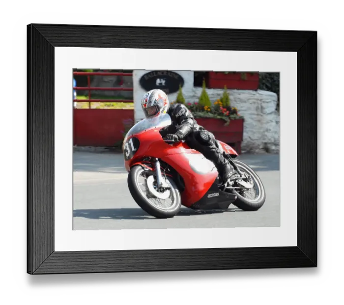 Framed Print : Des Senior (Norton Seeley) 2010 Senior Classic TT Framed Print : Des Senior (Norton Seeley) 2010 Senior Classic TT