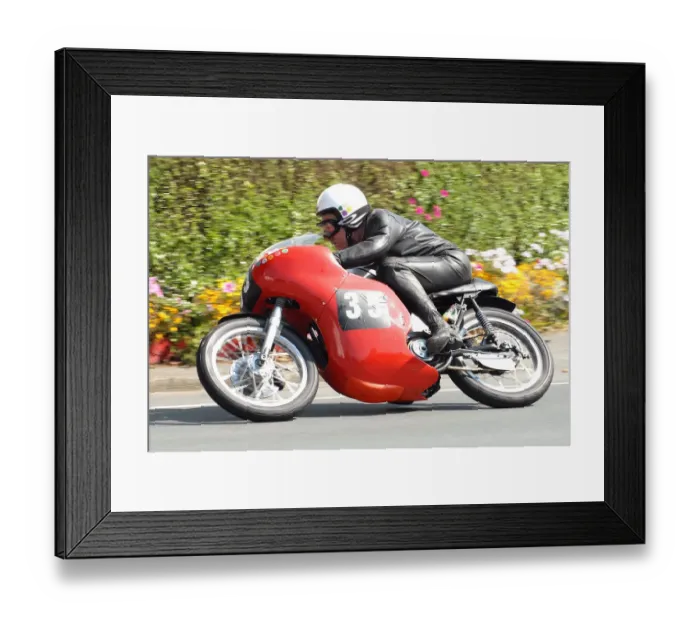 Framed Print : Adam Easton (Norton) 2010 Senior Classic TT Framed Print : Adam Easton (Norton) 2010 Senior Classic TT