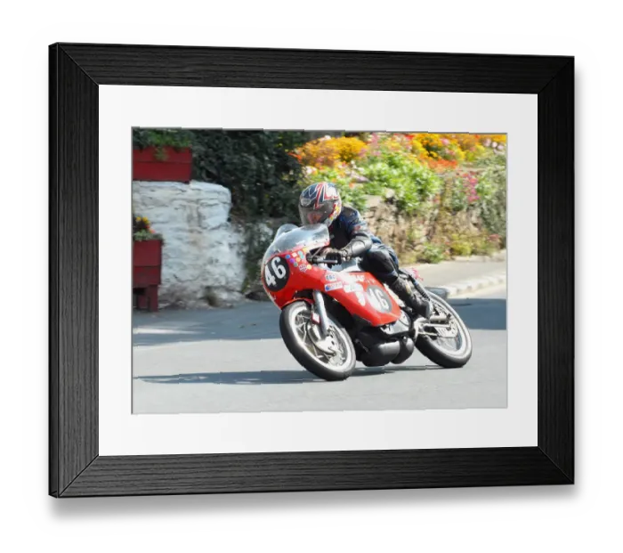 Framed Print : Jan Koning (ABSAF) 2010 Senior Classic TT Framed Print : Jan Koning (ABSAF) 2010 Senior Classic TT