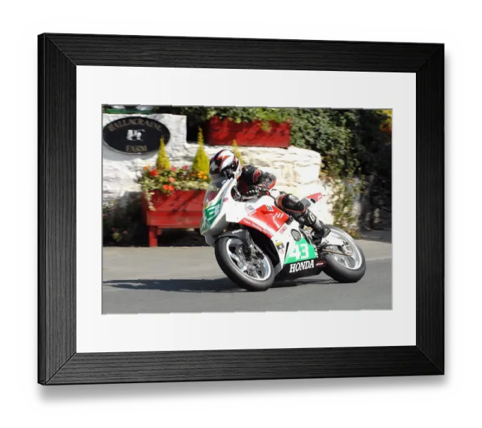 Framed Print : Colin Martin (Honda) 2010 Ultra Lightweight Manx Grand Peix Framed Print : Colin Martin (Honda) 2010 Ultra Lightweight Manx Grand Peix