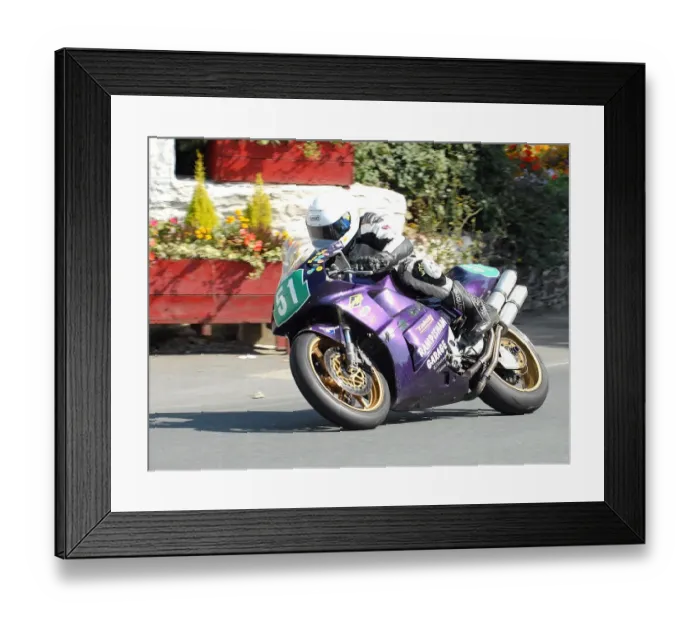 Framed Print : Brian Wyles (Honda) 2010 Ultra Lightweight Manx Grand Prix Framed Print : Brian Wyles (Honda) 2010 Ultra Lightweight Manx Grand Prix