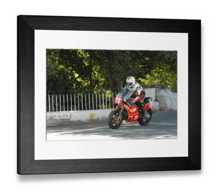 Framed Print : Michael Dunlop (Suzuki) 2010 Post Classic TT Framed Print : Michael Dunlop (Suzuki) 2010 Post Classic TT