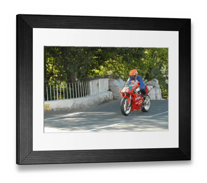Framed Print : Brian Mateer (Yamaha) 2010 Post Classic TT Framed Print : Brian Mateer (Yamaha) 2010 Post Classic TT