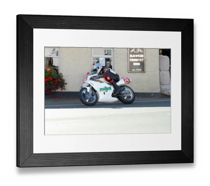 Framed Print : Philip McGurk (Yamaha) 2010 Post Classic TT Framed Print : Philip McGurk (Yamaha) 2010 Post Classic TT