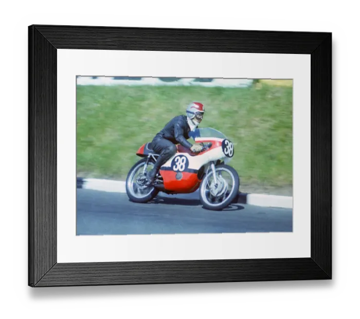 Framed Print : Allen Hutchings (Tohatsu) 1968 Ultra Lightweight TT Framed Print : Allen Hutchings (Tohatsu) 1968 Ultra Lightweight TT