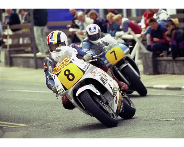Nigel Nottingham (Yamaha) 1993 Senior Manx Grand Prix