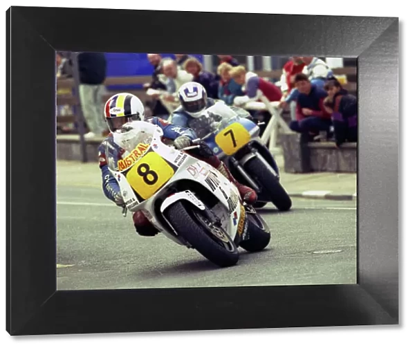 Nigel Nottingham (Yamaha) 1993 Senior Manx Grand Prix
