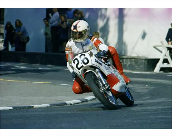 Mick Grice (Maxton Yamaha) 1975 Lightweight Manx Grand Prix