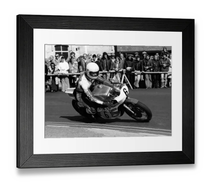 Framed Print : John McEntee (Fowler Yamaha) 1977 Senior Manx Grand Prix Framed Print : John McEntee (Fowler Yamaha) 1977 Senior Manx Grand Prix