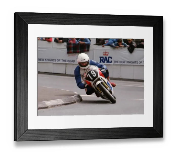 Framed Print : Aubrey McCauley (Honda) 1992 Ultra Lightweight TT Framed Print : Aubrey McCauley (Honda) 1992 Ultra Lightweight TT