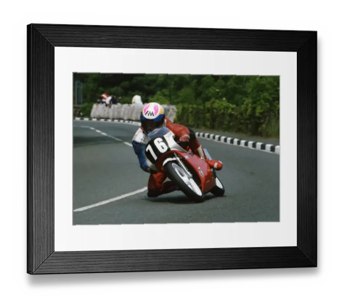 Framed Print : Peter Wakefield (Honda) 1992 Ultra Lightweight TT Framed Print : Peter Wakefield (Honda) 1992 Ultra Lightweight TT