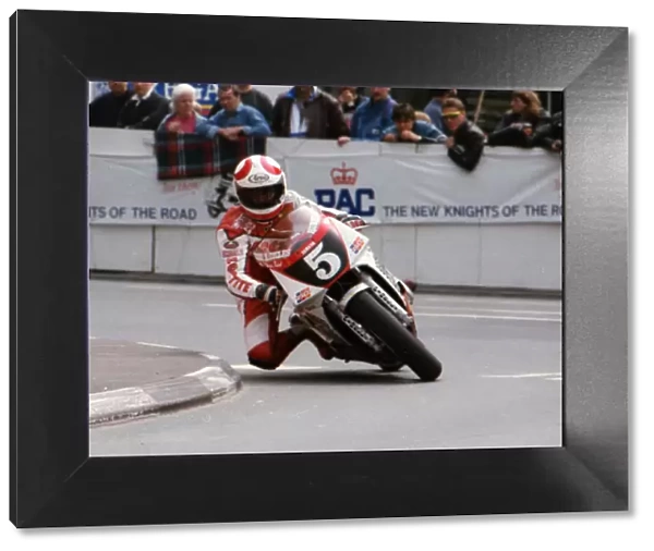Brian Reid (Yamaha) 1992 Supersport 400 TT