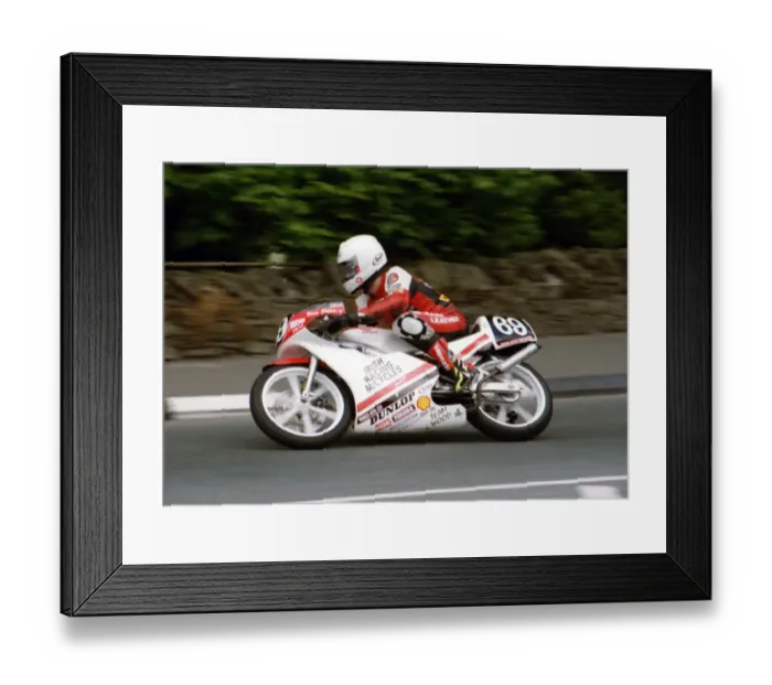 Framed Print : James Courtney (IRM Honda) 1994 Ultra Lightweight TT Framed Print : James Courtney (IRM Honda) 1994 Ultra Lightweight TT