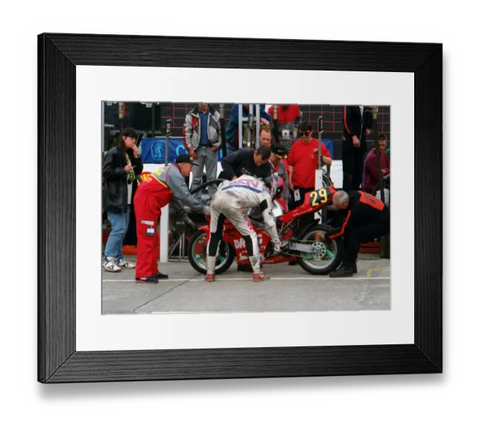 Framed Print : Mark Daynes (DR Tigcraft) 1995 Singles TT Framed Print : Mark Daynes (DR Tigcraft) 1995 Singles TT