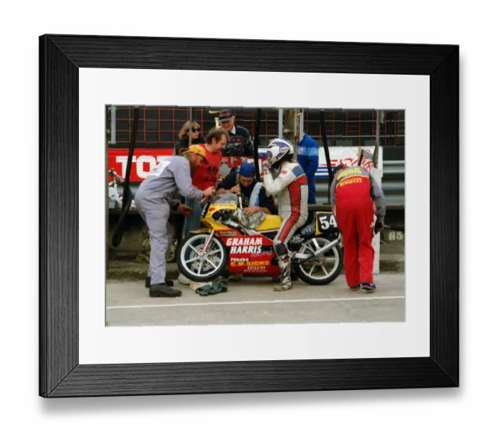 Framed Print : Alan Bud Jackson (GHR Honda) 1995 Ultra Lightweight TT Framed Print : Alan Bud Jackson (GHR Honda) 1995 Ultra Lightweight TT