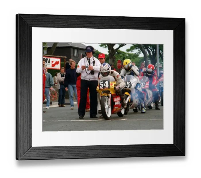 Framed Print : Alan Bud Jackson (GHR Honda) 1995 Ultra Lightweight TT Framed Print : Alan Bud Jackson (GHR Honda) 1995 Ultra Lightweight TT