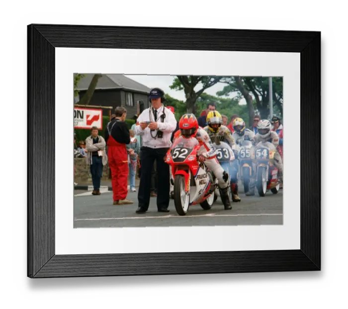 Framed Print : Denis McCullough (Francis Neill Honda) 1995 Ultra Lightweight TT Framed Print : Denis McCullough (Francis Neill Honda) 1995 Ultra Lightweight TT