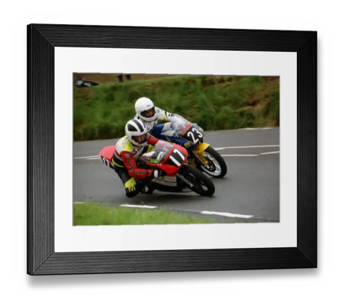 Framed Print : Richard Mortimer & Gavin Lee (Honda) 1996 Ultra Lightweight TT Framed Print : Richard Mortimer & Gavin Lee (Honda) 1996 Ultra Lightweight TT