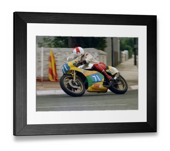 Framed Print : Bob Taylor (Yamaha) 1987 Junior Manx Grand Prix Framed Print : Bob Taylor (Yamaha) 1987 Junior Manx Grand Prix