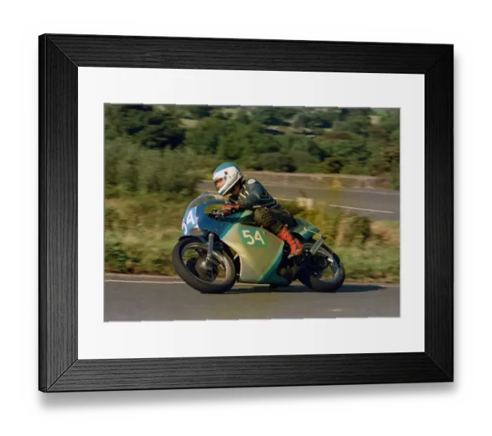 Framed Print : John Schyma (Yamaha) 1987 Junior Manx Grand Prix Framed Print : John Schyma (Yamaha) 1987 Junior Manx Grand Prix