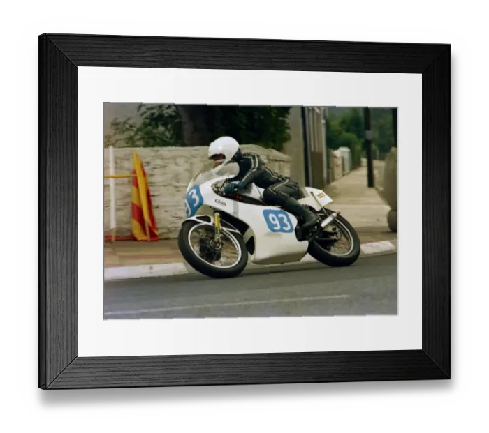 Framed Print : Keith Edwards (Yamaha) 1987 Junior Manx Grand Prix Framed Print : Keith Edwards (Yamaha) 1987 Junior Manx Grand Prix