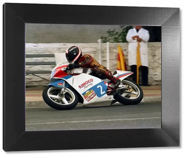 Craig Ryding (Kimoco) 1987 Junior Manx Grand Prix