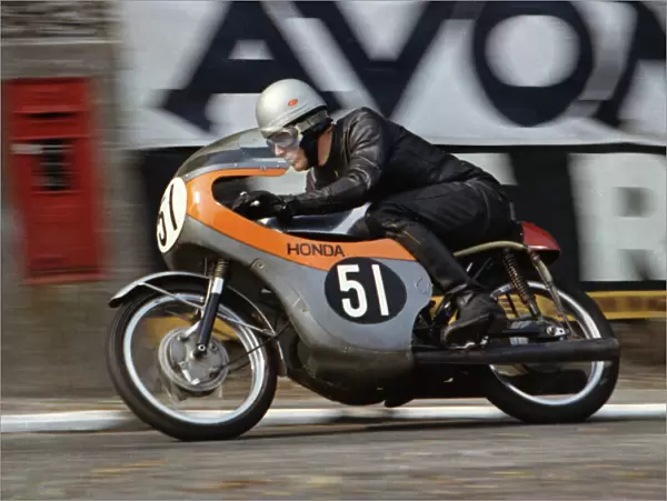 George Plenderleith (Honda) 1966 Ultra Lightweight TT