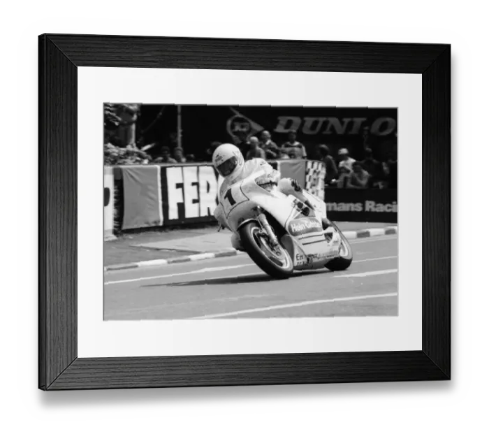 Framed Print : Klaus Klein (Suzuki) 1986 Formula One TT Framed Print : Klaus Klein (Suzuki) 1986 Formula One TT