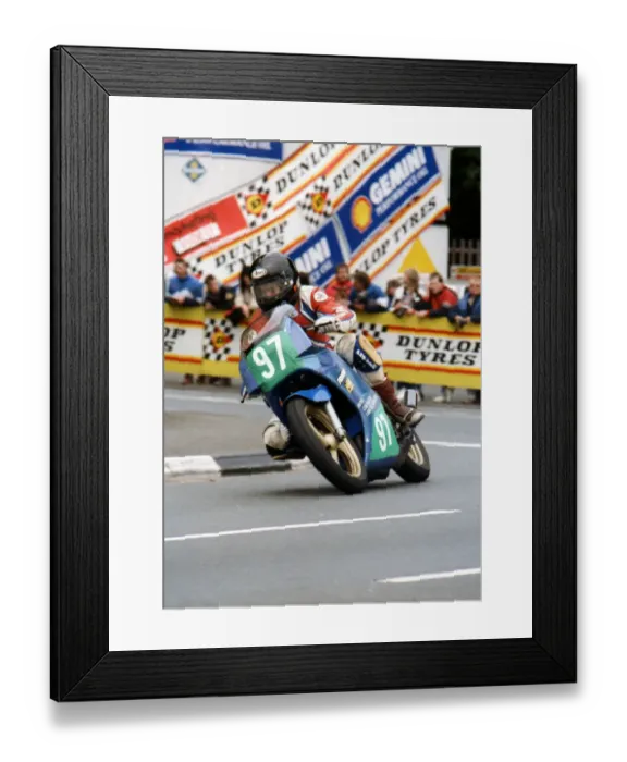 Framed Print : Dave Madsen-Mygdal (Yamaha) 1989 Supersport 400 TT Framed Print : Dave Madsen-Mygdal (Yamaha) 1989 Supersport 400 TT