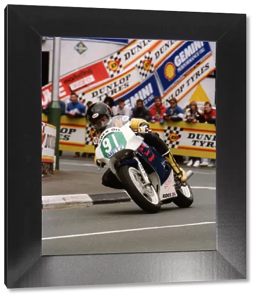 Ian Lougher (Suzuki) 1989 Supersport 400 TT