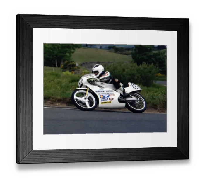 Framed Print : Robert Dunlop (Honda) 1989 Ultra Lightweight TT Framed Print : Robert Dunlop (Honda) 1989 Ultra Lightweight TT