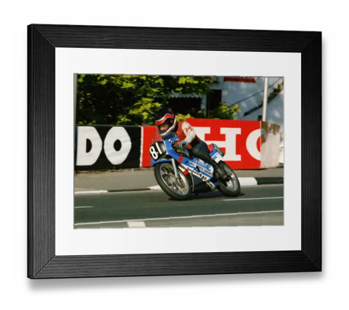 Framed Print : Steve Murray (Honda) 1991 Ultra Lightweight TT Framed Print : Steve Murray (Honda) 1991 Ultra Lightweight TT